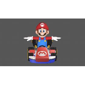 Super Mario Standart Kart - Assets model